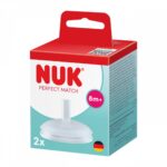 Silikónové náhradné slamky NUK Perfect Match 2 ks – Obrázok 2
