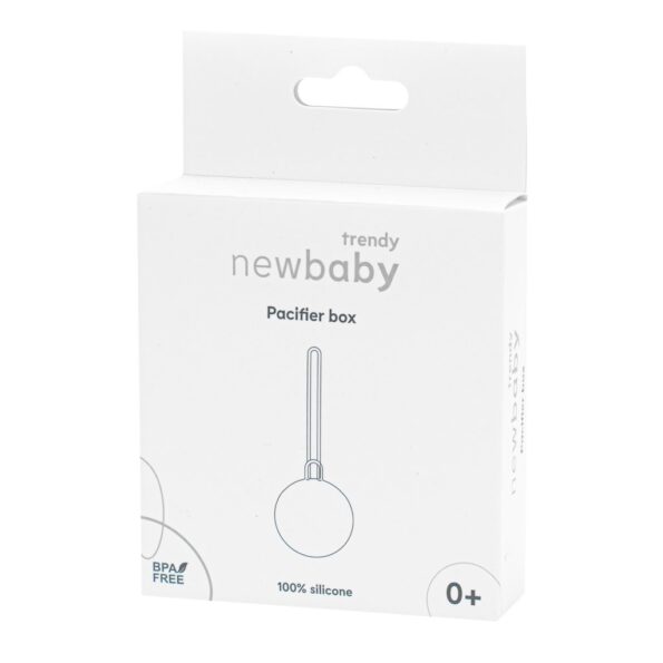 Silikónový obal na cumlík New Baby béžový – Obrázok 3