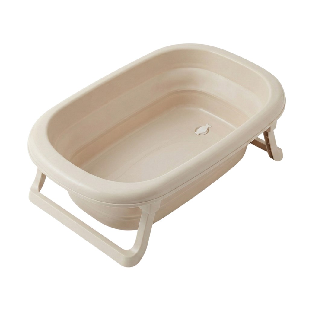 Skladacia-plastova-vanicka-Tega-Baby-beige Skladacia plastová vanička Tega Baby beige – Obrázok 1