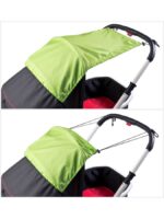 Slnečná clona na kočík New Baby Basic grey – Obrázok 3