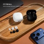 Slúchadlá FIXED Pods 2, bezdrôtové, TWS, biela – Obrázok 4