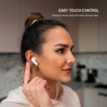 Slúchadlá FIXED Pods 2, bezdrôtové, TWS, biela – Obrázok 7
