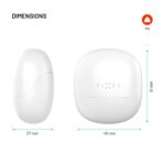 Slúchadlá FIXED Pods 2, bezdrôtové, TWS, biela – Obrázok 8