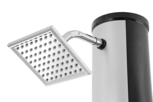 Solárna sprcha G21 Helen 40 l, čierno-strieborná – Obrázok 4