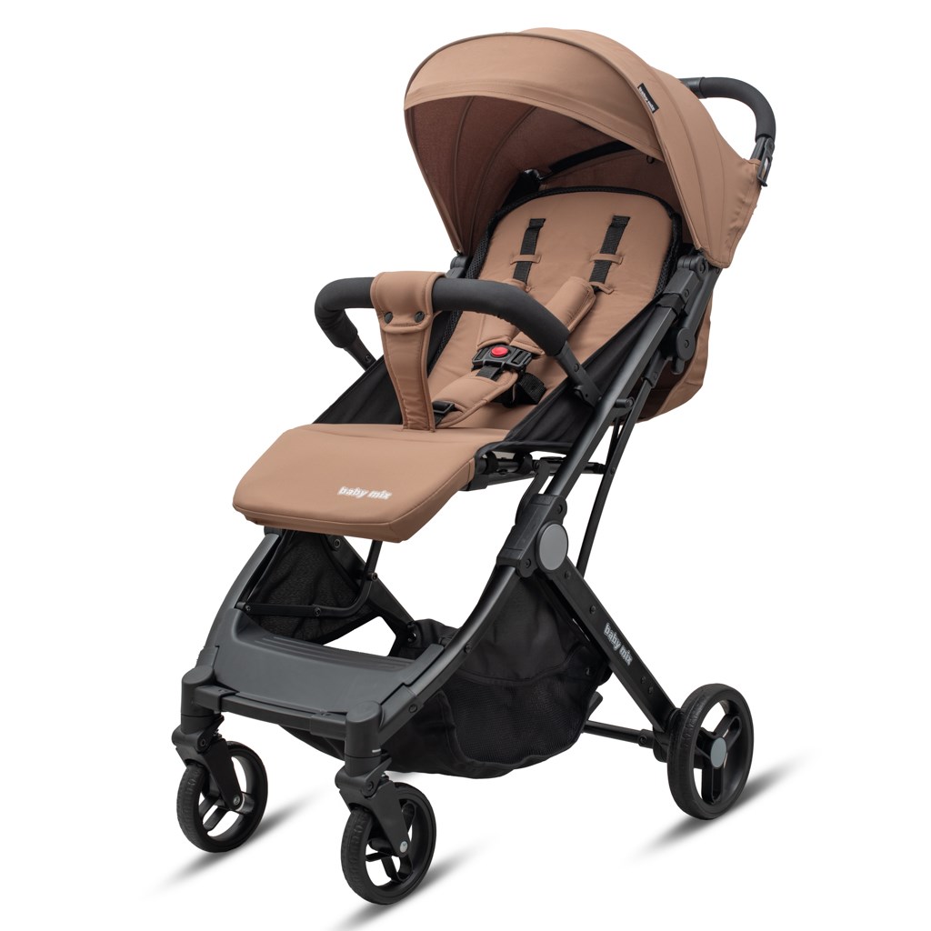 Sportovy-kocik-Bimelo-Baby-Mix-Ultra-light-bezovy Športový kočík Bimelo Baby Mix Ultra-light béžový – Obrázok 1