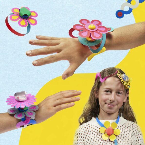 Stavebnica CLIXO Jewelry - magnetická, 28 kusov – Obrázok 5