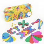 Stavebnica CLIXO Rainbow - magnetická, 42 kusov
