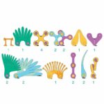 Stavebnica CLIXO Tropical Birds - magnetická, 22 kusov – Obrázok 2