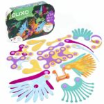 Stavebnica CLIXO Tropical Birds - magnetická, 22 kusov