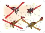 Stavebnica Merkur Red Baron, 680 dielov, 40 modelov – Obrázok 2