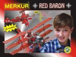 Stavebnica Merkur Red Baron, 680 dielov, 40 modelov