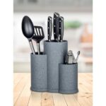 Stojan Banquet na nože 3v1 Granite Grey – Obrázok 11
