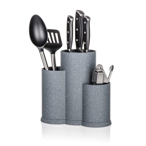 Stojan Banquet na nože 3v1 Granite Grey – Obrázok 9