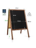 Stojan Classic informačný/reklamný "M" 100 x 60 cm – Obrázok 3