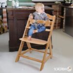 Stolička jídelní rostoucí - přírodní – Obrázok 6