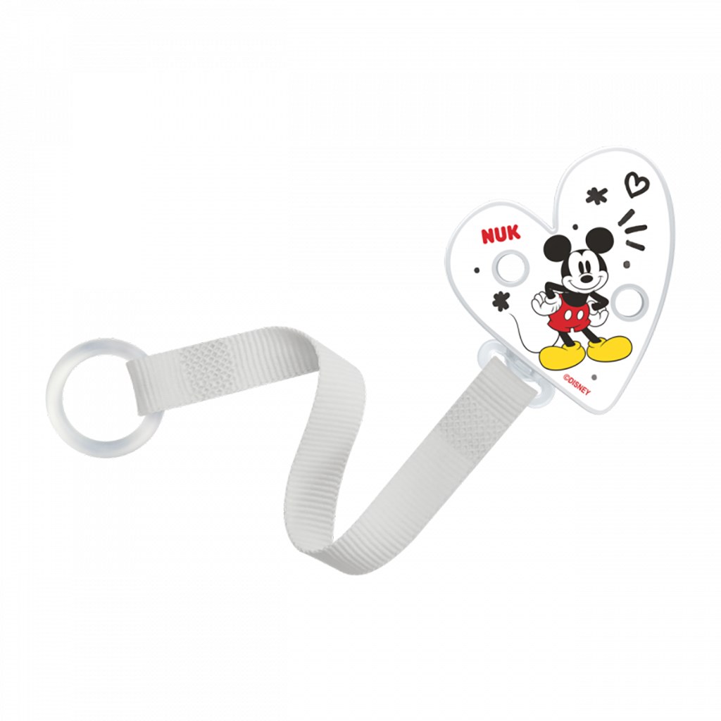 Stuzka-na-cumlik-NUK-Disney-Mickey Stužka na cumlík NUK Disney Mickey – Obrázok 1