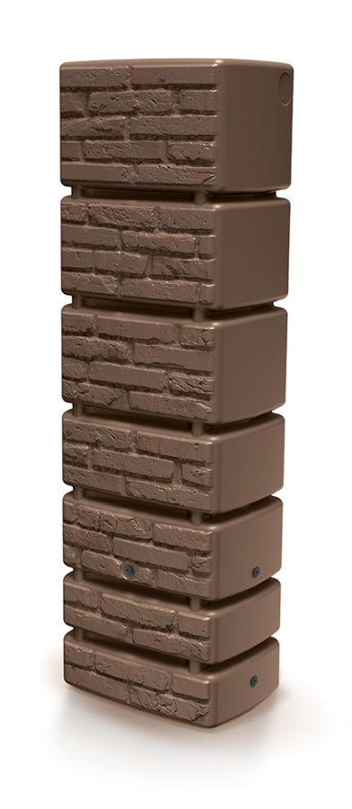 Sud-Prosperplast-TOWER-BRICK-350-l-hnedy Sud Prosperplast TOWER BRICK 350 l hnedý – Obrázok 1