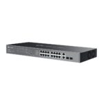 Switch TP-Link ES220GMP 2x GLan, 16x GLan s PoE+, 2x SPF combo, 250W, 19", Omáda SDN – Obrázok 3