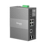 Switch TP-Link IES206GPP priemyselný, 2× SFP combo, 8× GLan s Poe+, 180W, DIN, Omáda SDN, poškodený obal – Obrázok 3