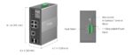 Switch TP-Link IES206GPP priemyselný, 2× SFP combo, 8× GLan s Poe+, 180W, DIN, Omáda SDN, poškodený obal – Obrázok 8