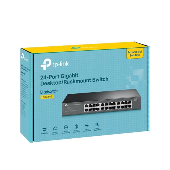 Switch TP-Link LS1024G 24x GLAN – Obrázok 7