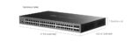 Switch TP-Link SG5452XMPP 40x GLan s POE+, 8x GLan s PoE++, 4x SFP+, 770W, 19", Omáda SDN – Obrázok 8
