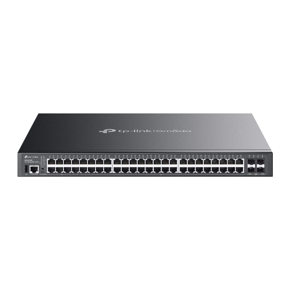 Switch-TP-Link-SG5452XMPP-40x-GLan-s-POE-8x-GLan-s-PoE-4x-SFP-770W-19-Omada-SDN Switch TP-Link SG5452XMPP 40x GLan s POE+, 8x GLan s PoE++, 4x SFP+, 770W, 19", Omáda SDN – Obrázok 1