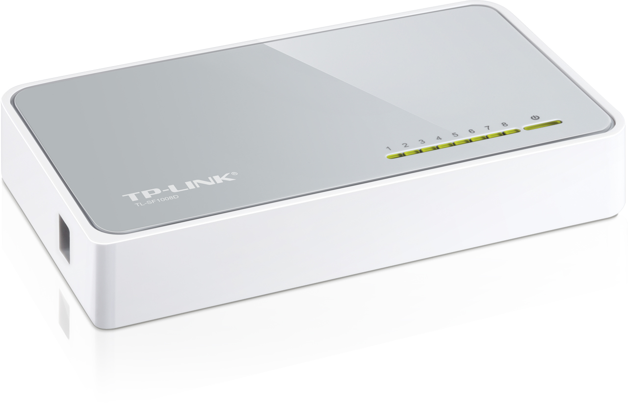 Switch-TP-Link-TL-SF1008D-8x-Lan Switch TP-Link TL-SF1008D 8x Lan – Obrázok 1