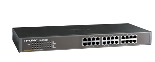 Switch-TP-Link-TL-SF1024-switch-24x-Lan-19rack Switch TP-Link TL-SF1024 switch 24x Lan, 19"rack – Obrázok 1
