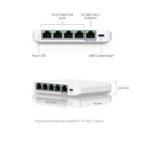 Switch Ubiquiti Flex Mini 2.5G UniFi, 5x 2,5GLan – Obrázok 2