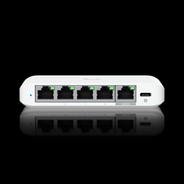 Switch Ubiquiti Flex Mini 2.5G UniFi, 5x 2,5GLan – Obrázok 3