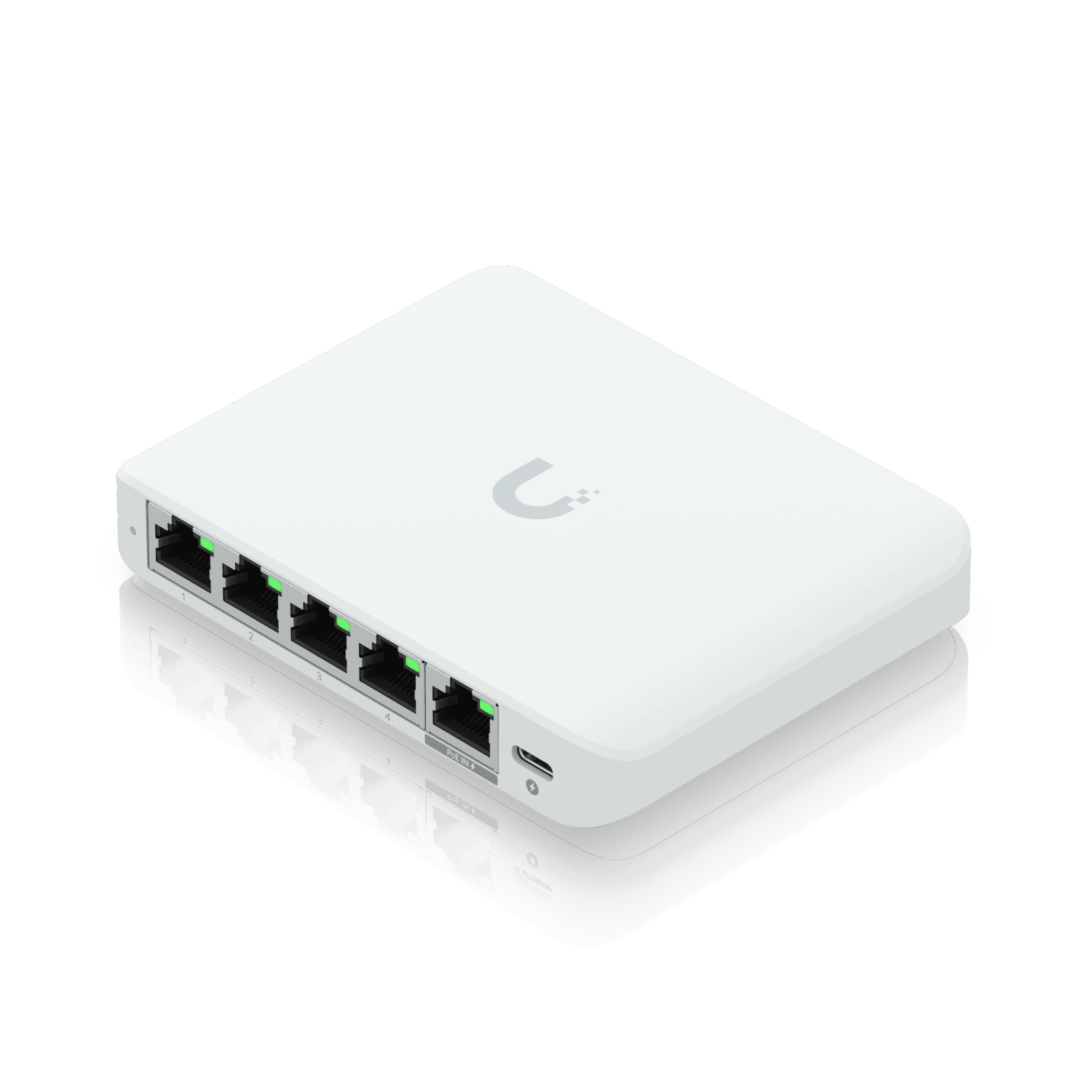 Switch-Ubiquiti-Flex-Mini-2.5G-UniFi-5x-25GLan Switch Ubiquiti Flex Mini 2.5G UniFi, 5x 2,5GLan – Obrázok 1