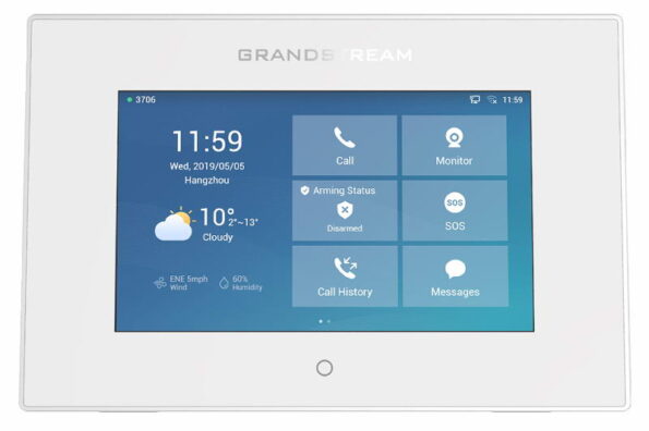 Telefón Grandstream  GSC3570 SIP interkom a riadiaca stanica – Obrázok 3
