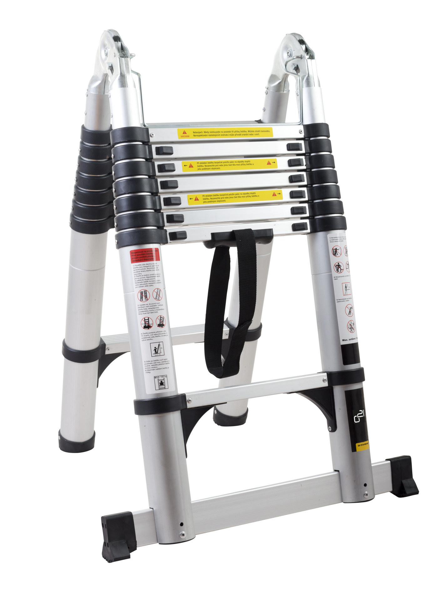 Teleskopicky-rebrik-G21-GA-TZ16-5M-stafle-rebrik Teleskopický rebrík G21 GA-TZ16-5M štafle / rebrík – Obrázok 1