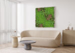Umelá zelená stena G21 Listo Forest, 50x50 cm – Obrázok 12