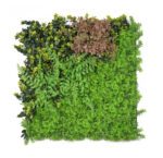 Umelá zelená stena G21 Listo Forest, 50x50 cm