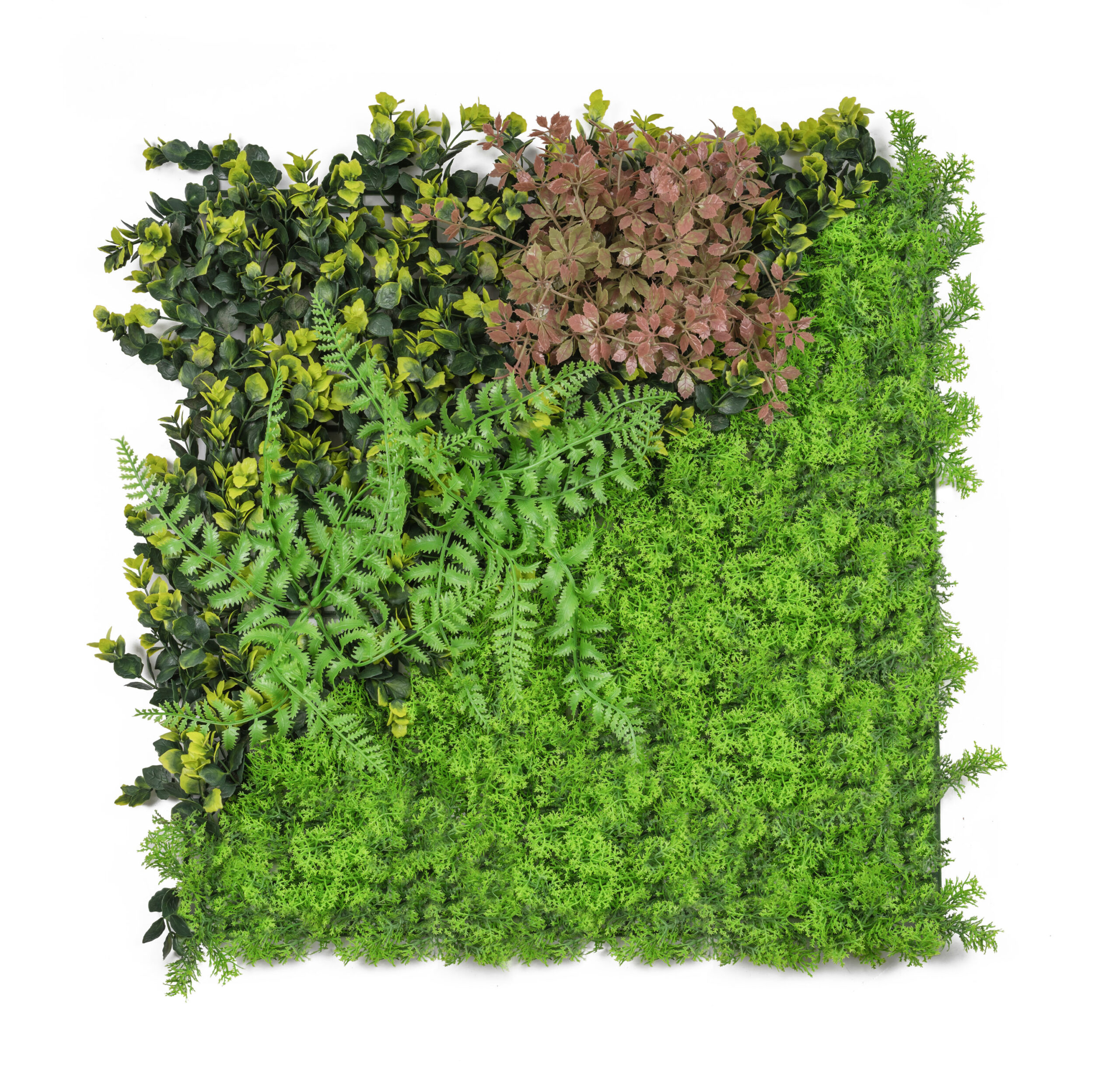 Umela-zelena-stena-G21-Listo-Forest-50x50-cm Umelá zelená stena G21 Listo Forest, 50x50 cm – Obrázok 1