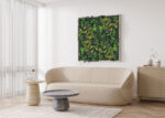 Umelá zelená stena G21 Listo Herb, 50x50 cm – Obrázok 12