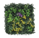 Umelá zelená stena G21 Listo Herb, 50x50 cm