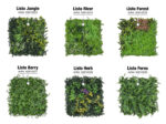 Umelá zelená stena G21 Listo Herb, 50x50 cm – Obrázok 6