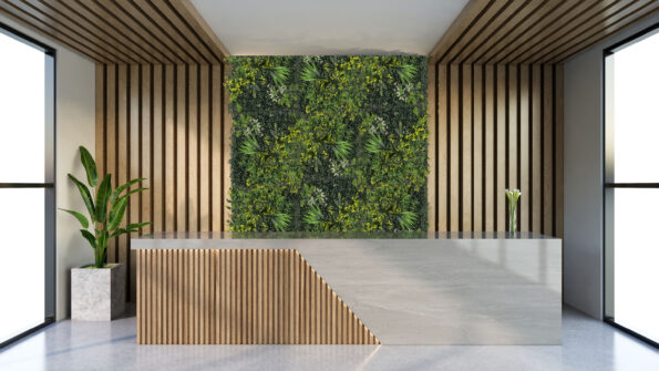 Umelá zelená stena G21 Listo Jungle, 50x50 cm – Obrázok 12