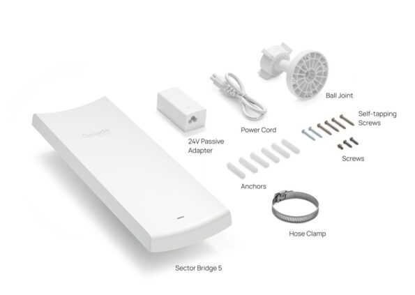 Vonkajšia jednotka TP-Link Sector Bridge 5 1x GLAN, 5 GHz, Omáda SDN – Obrázok 5
