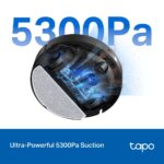 Vysávač TP-Link Tapo RV30 Max robotický s mopom, výkon 5300 Pa – Obrázok 4