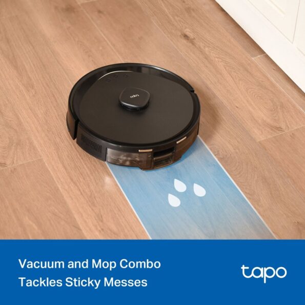 Vysávač TP-Link Tapo RV30 Max robotický s mopom, výkon 5300 Pa – Obrázok 7