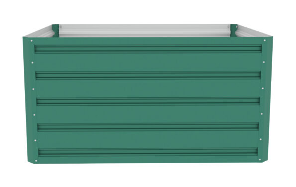 Vyvýšený záhon G21 Daisy 100 x 80 x 52 cm, plechový, zelený – Obrázok 2