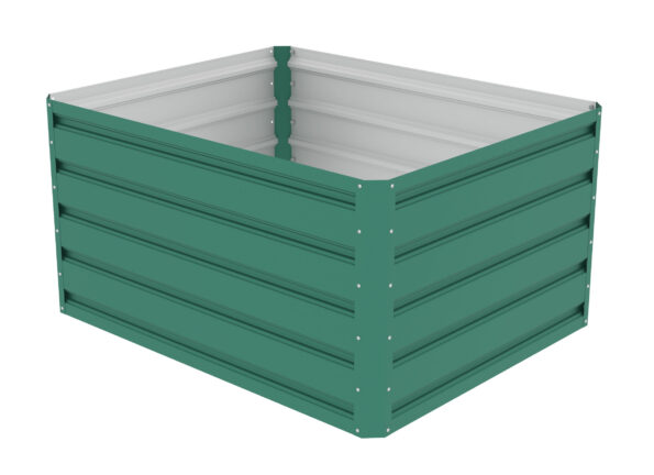 Vyvýšený záhon G21 Daisy 100 x 80 x 52 cm, plechový, zelený – Obrázok 3