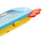 Vzdelávací hračkársky telefón  Baby Mix modrý – Obrázok 2