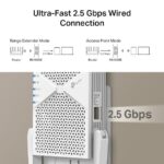 WiFi extender TP-Link RE405BE AP/Extender/Repeater, WiFi 7, BE6500,1x 2,5GLAN, 2,4/5GHz, EasyMesh – Obrázok 7