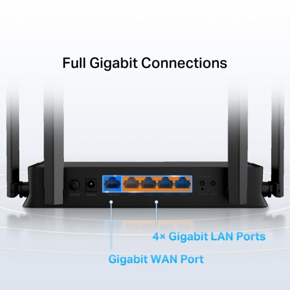 WiFi router TP-Link EB210 WiFi 7 AP BE3600,1x GWan, 4x GLAN, TR-069, EasyMesh – Obrázok 5