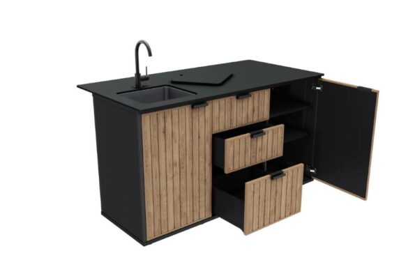Záhradná kuchyňa Keter Deco Compact Outdoor Kitchen – Obrázok 5